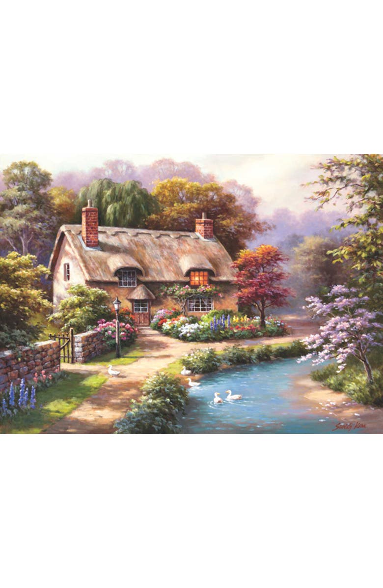 Anatolian Duck Path Cottage 1000 piece Jigsaw Puzzle for Adults, Alternate, color, Multicolor