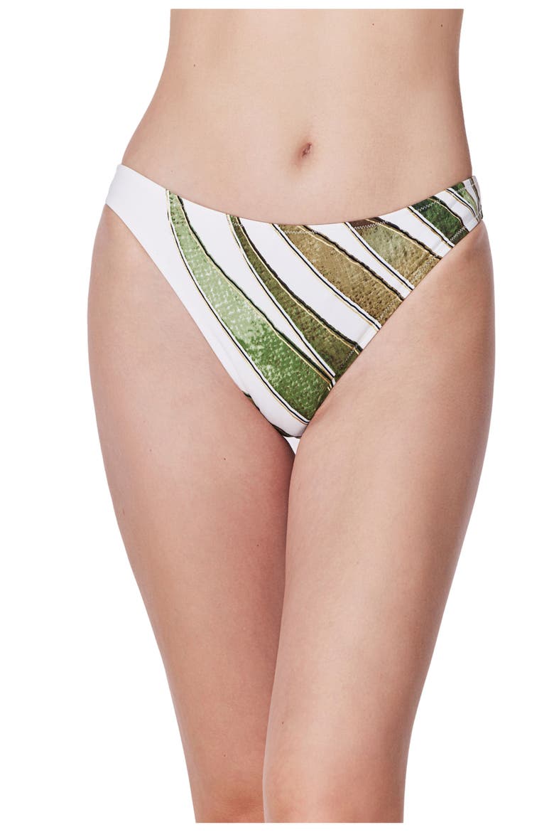 Willow Underwire Bikini Set, Alternate, color, White-Green