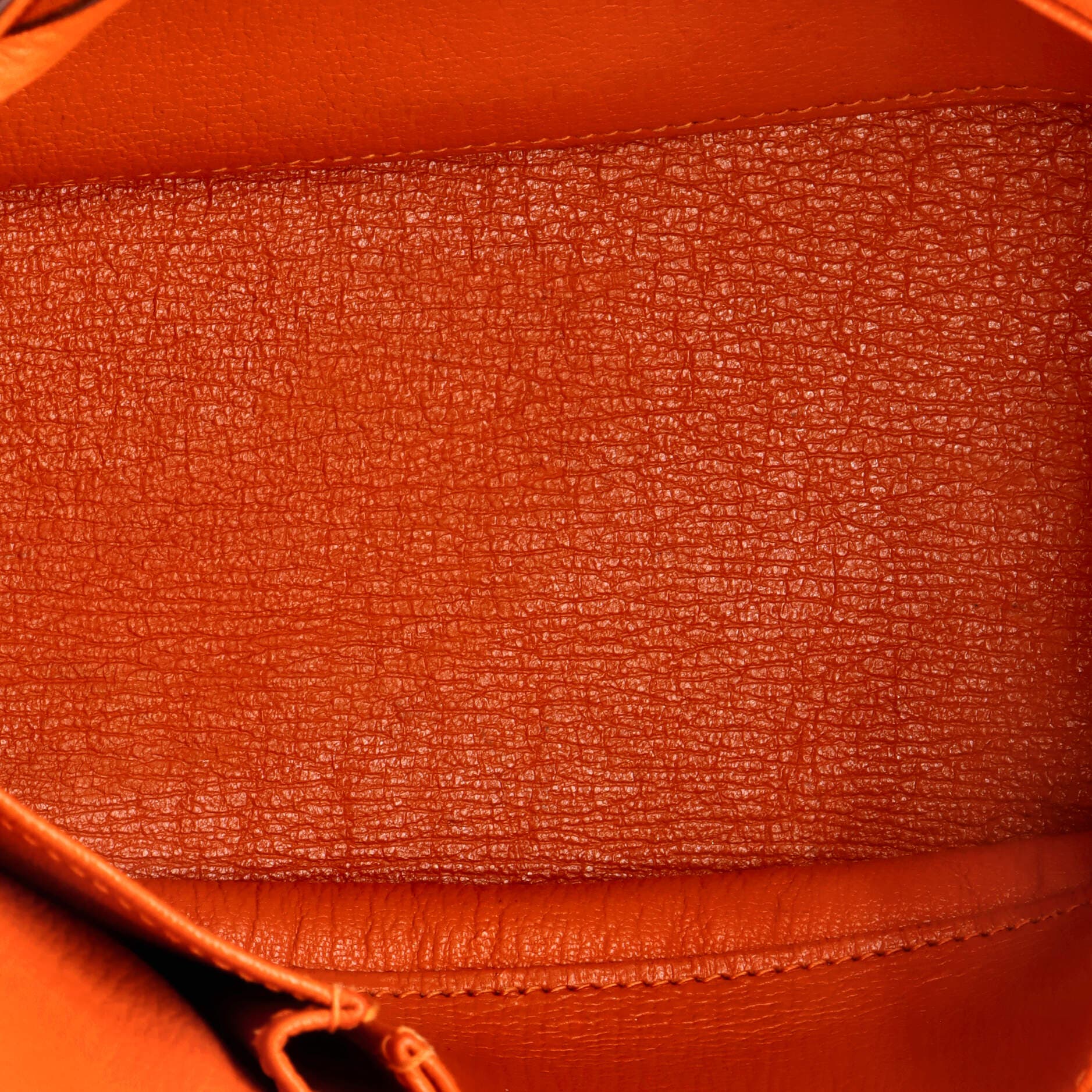 Pre-Owned Hermes Jypsiere Bag Clemence 28, Alternate, color, Feu