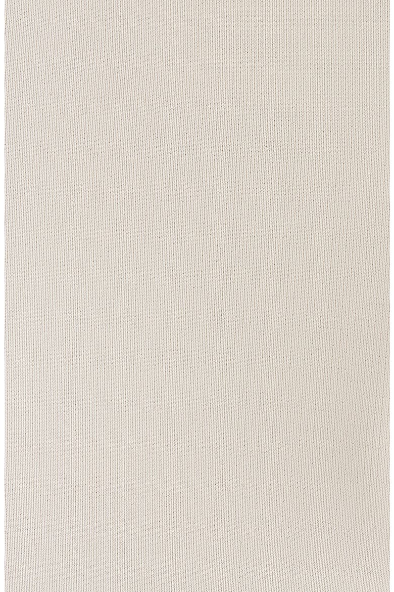 Belted Bias Cut Fluid Jersey Asymmetric Dress, Alternate, color, BLANC CREME
