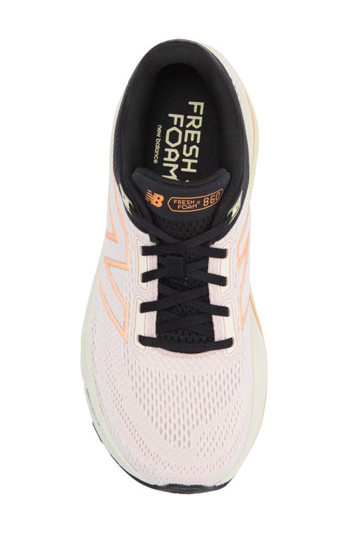 New Balance Fresh Foam X 860 V14 Running Shoe In Pink Granite/copper