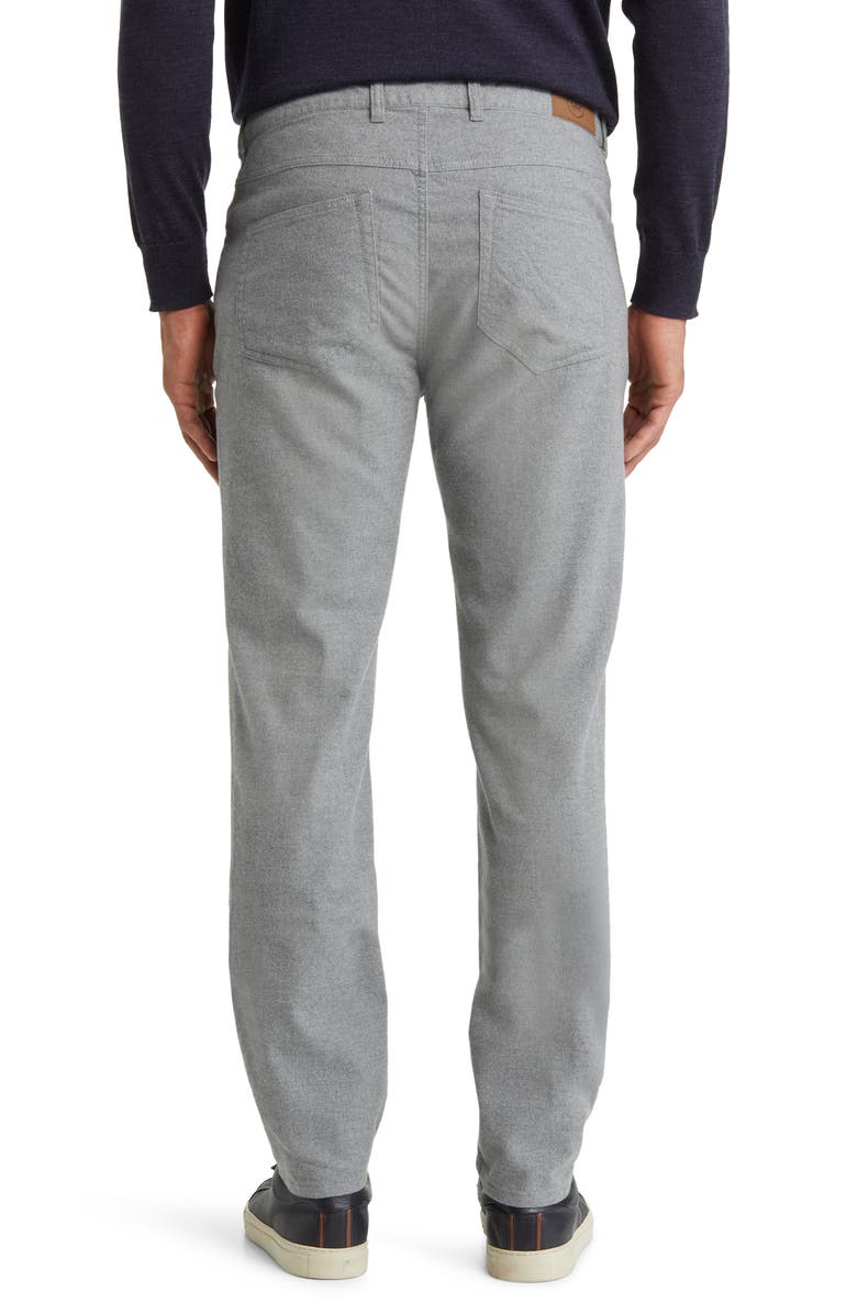 Peter Millar Mountainside Five-Pocket Flannel Pants, Alternate, color, 