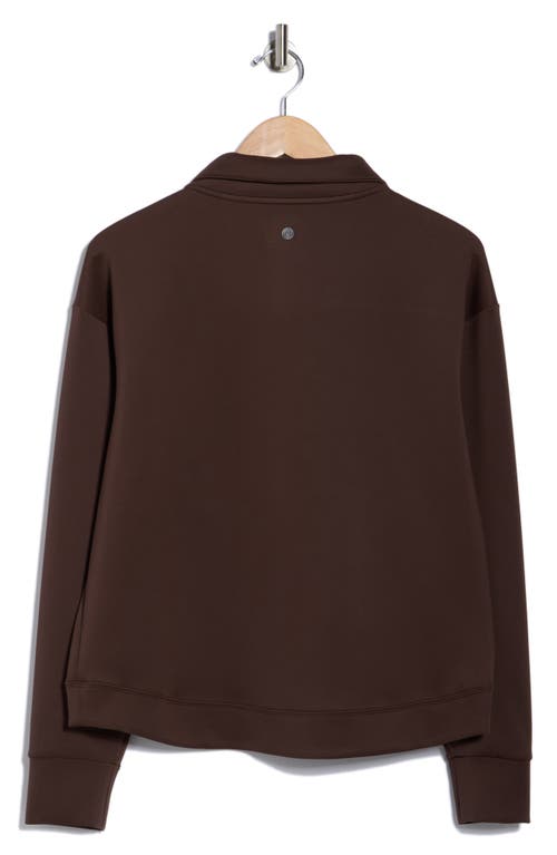 Apana Serene Zip Jacket In Brown