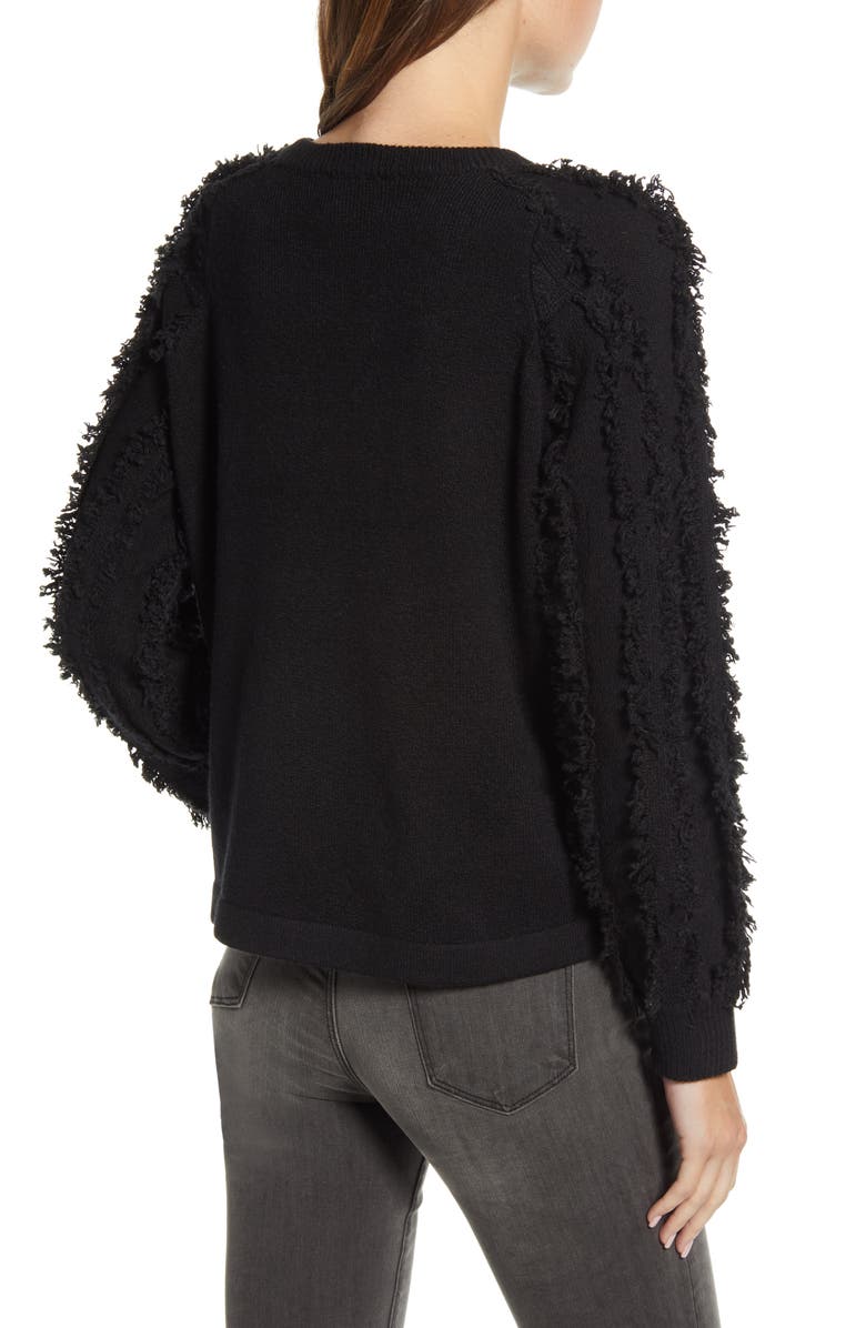 1.STATE Fringe Sleeve Sweater, Alternate, color,