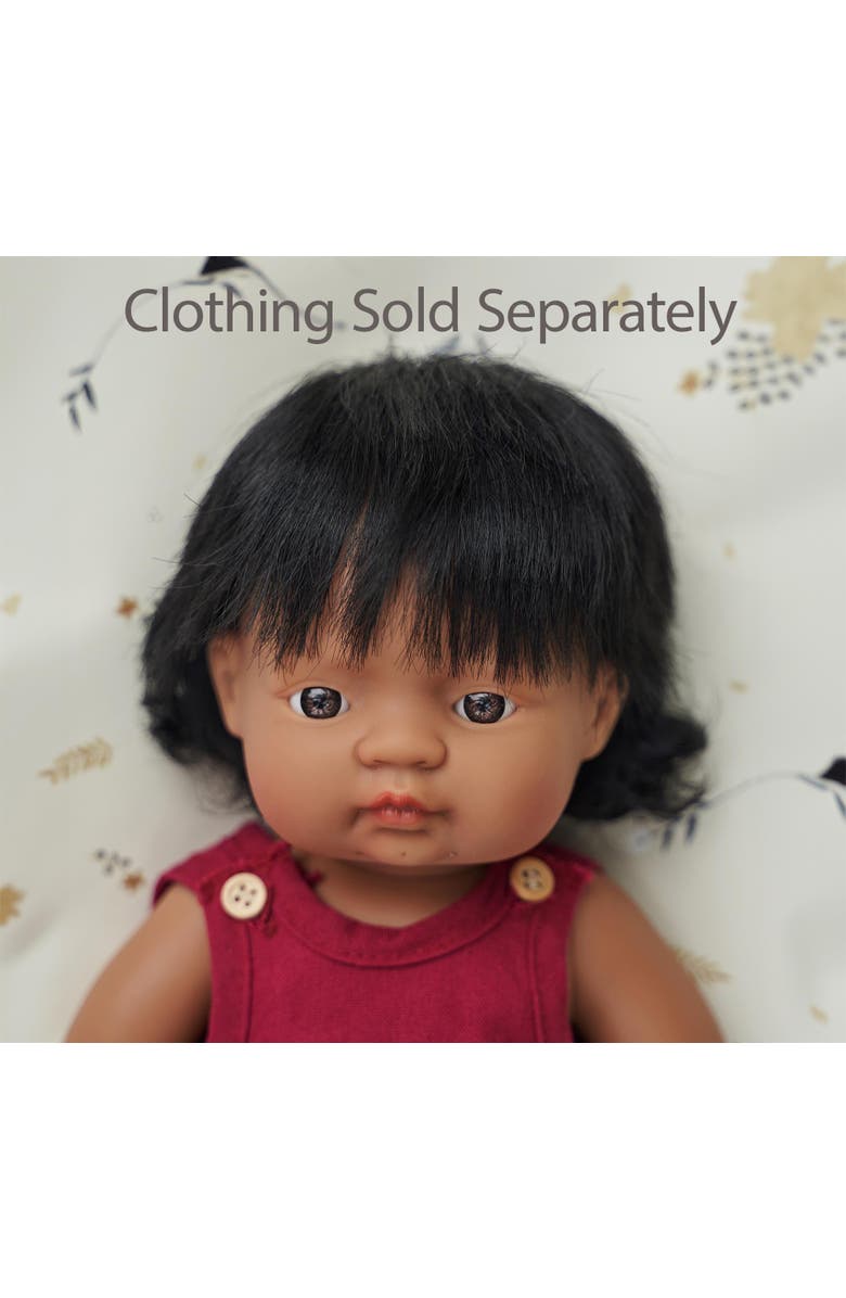 Miniland Baby Girl Doll Hispanic 15 inch, Alternate, color, Medium Skin
