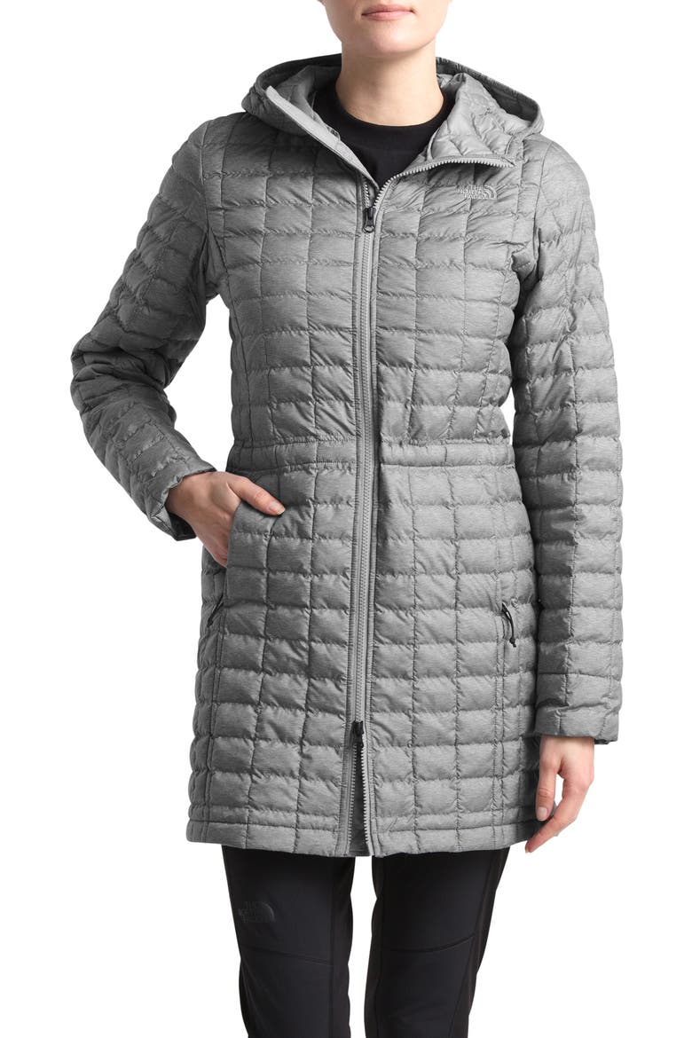 ThermoBall™ Eco Hooded Parka, Main, color, TNF MEDIUM GREY HEATHER