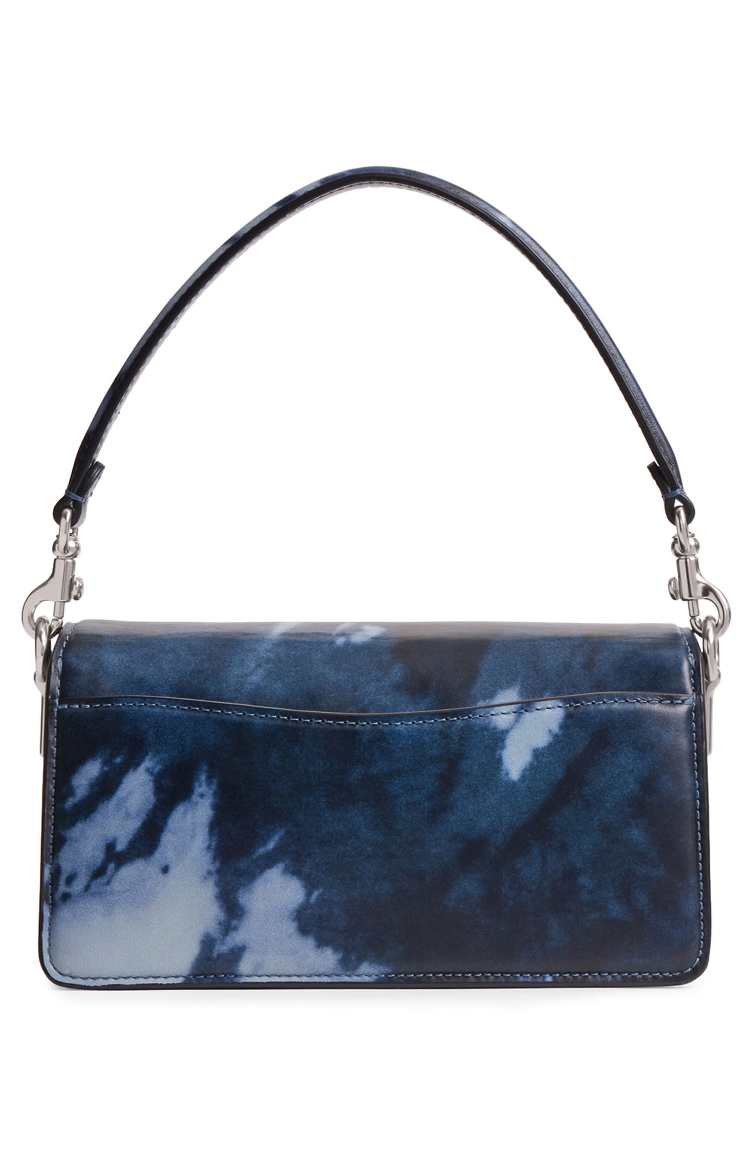 COACH Tabby Tie Dye Leather Shoulder Bag, Alternate, color, 