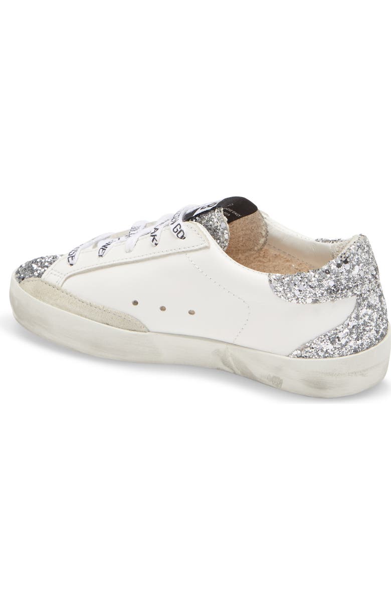 Golden Goose Super-Star Glitter Sneaker, Alternate, color,