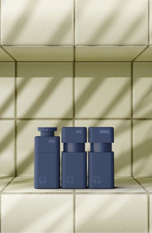 Pakaway Starter Jet Set Of 3 Travel-size Bottles In Blue
