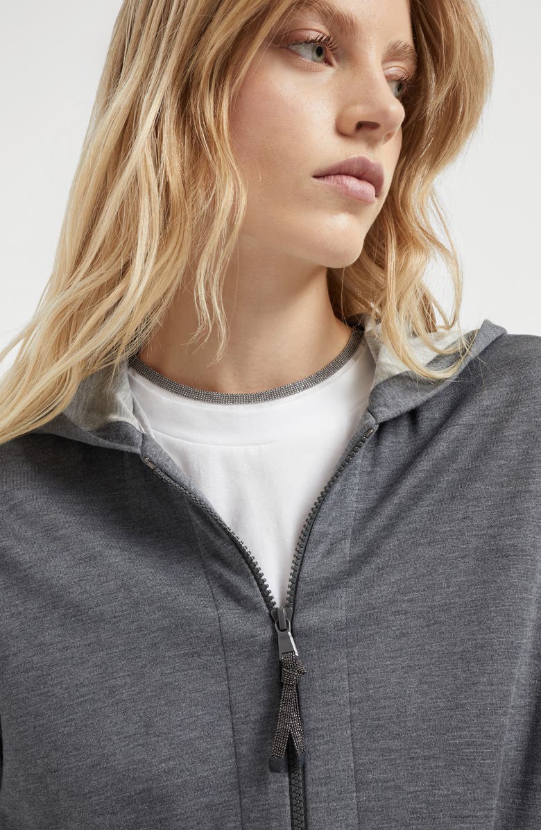 Brunello Cucinelli Sweatshirt with monili, Alternate, color, 