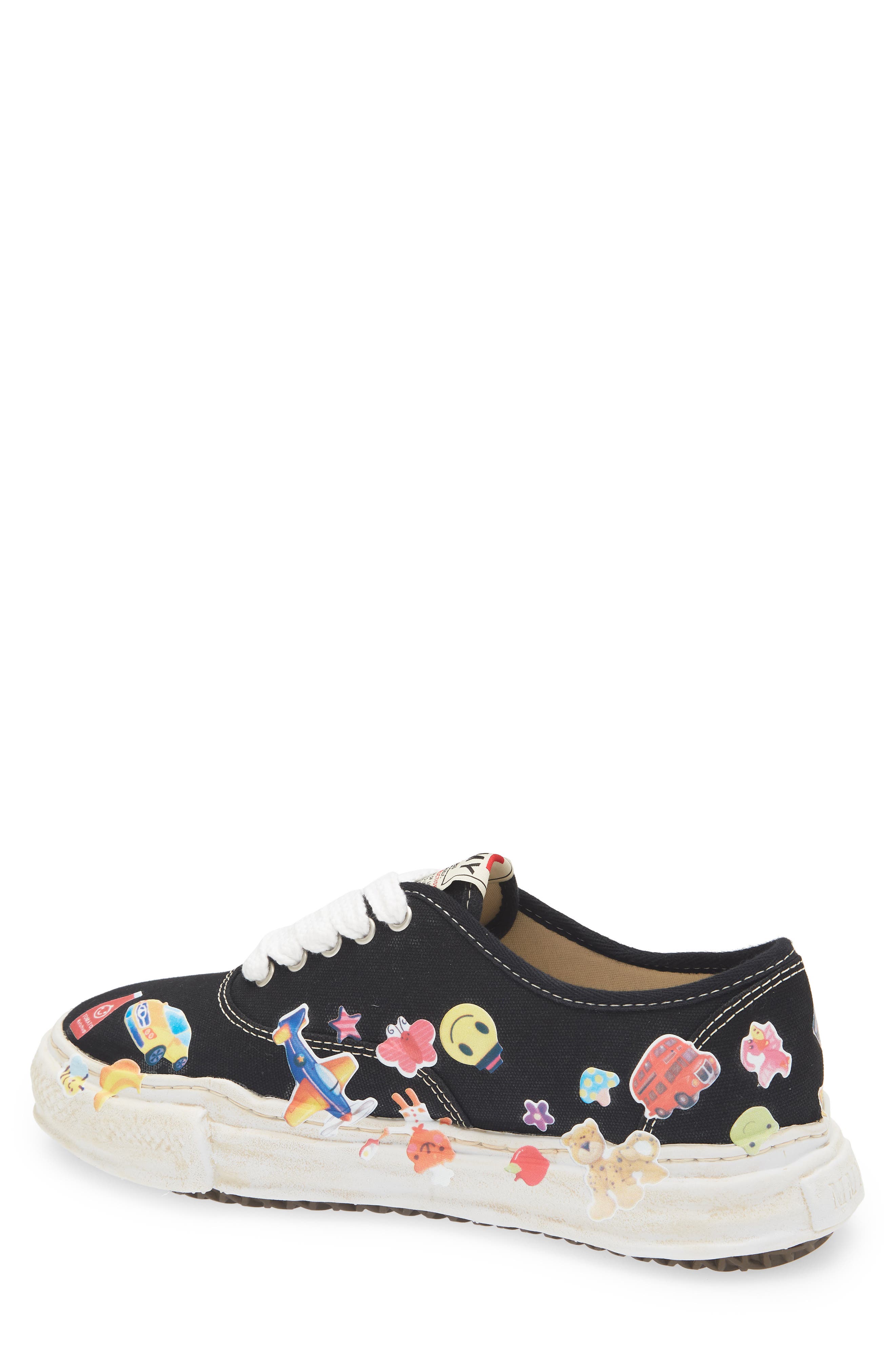 Maison MIHARA YASUHIRO Baker Low Top Sneaker, Alternate, color, Black