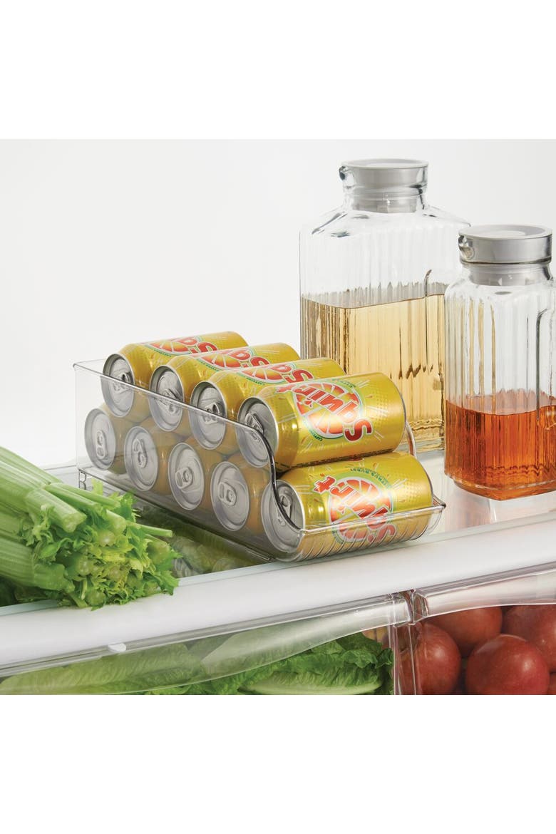 Stackable Soda Can Dispenser, Set of 3, Clear, Made in USA, Alternate, color, Clear