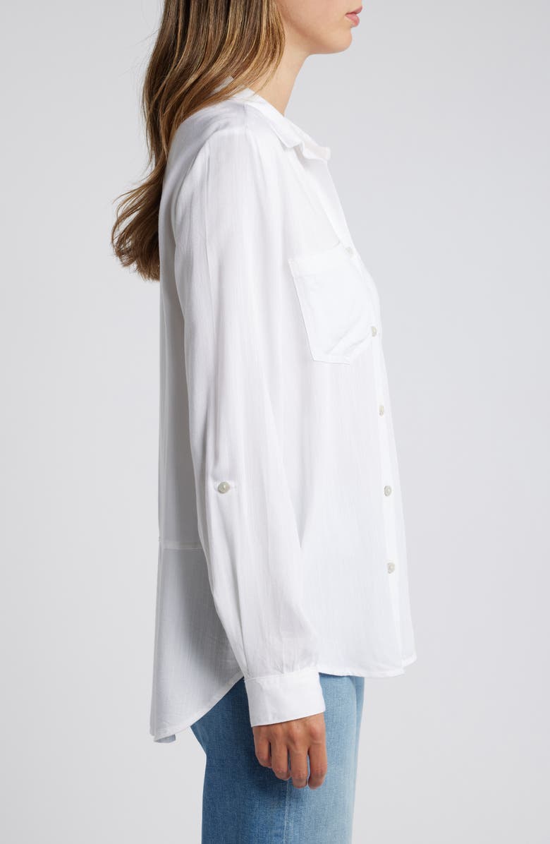 beachlunchlounge Arlie Button-Up Shirt, Alternate, color, 