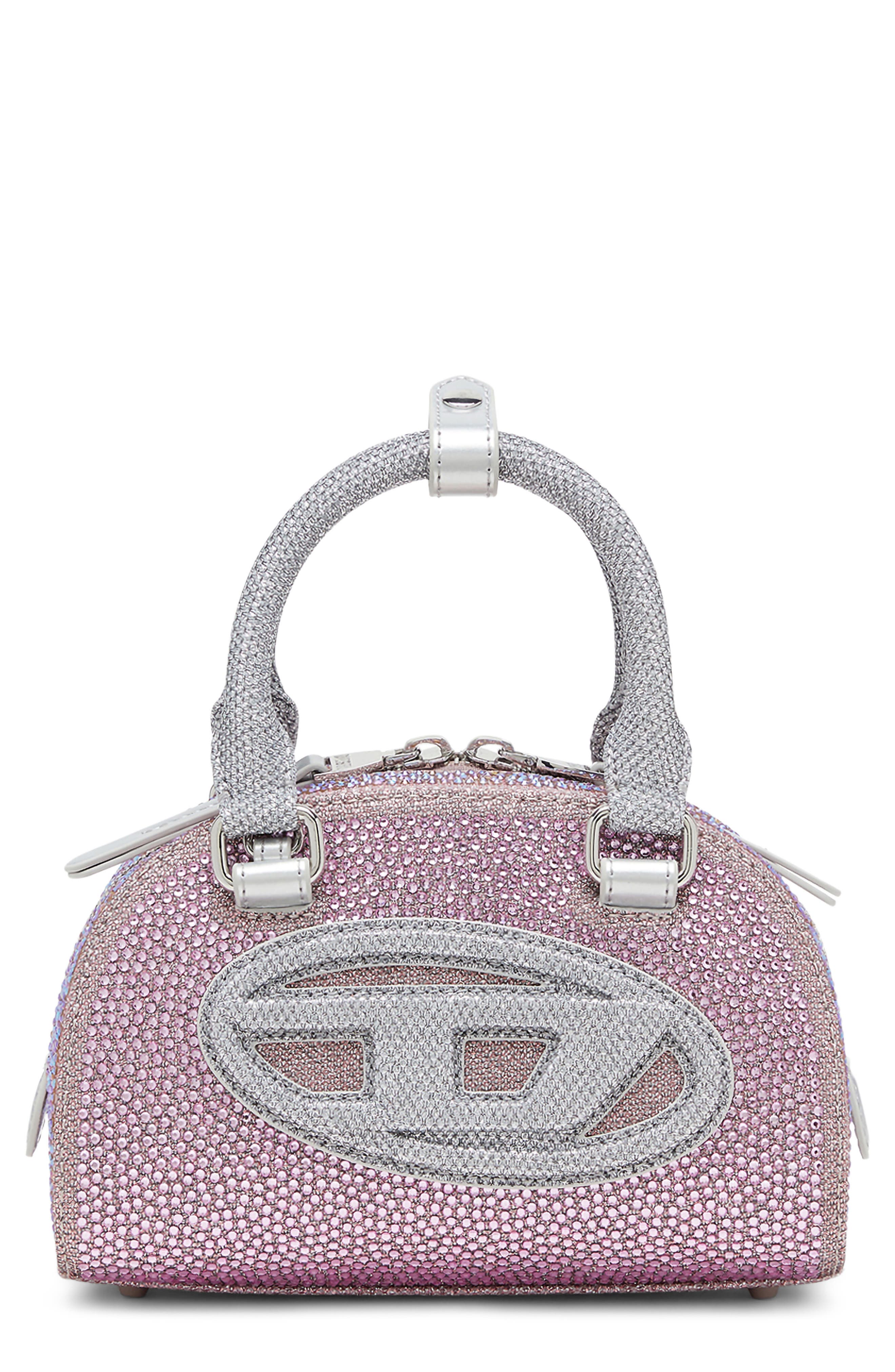 1DR 2.0 Crystal Dome Crossbody Bag, Main, color, PINK