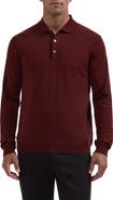 Bugatchi Merino Wool Polo Sweater