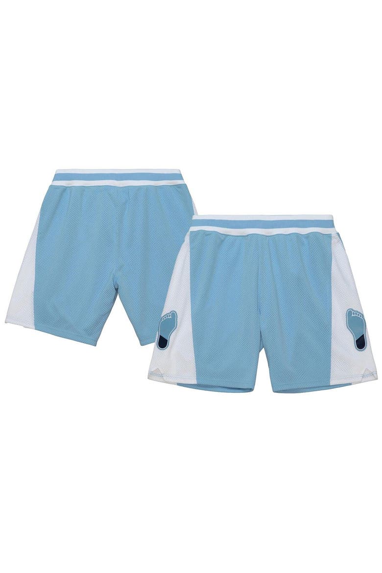 Men's Mitchell & Ness Michael Jordan Carolina Blue North Carolina Tar Heels Authentic Throwback Shorts, Alternate, color, Light Blue