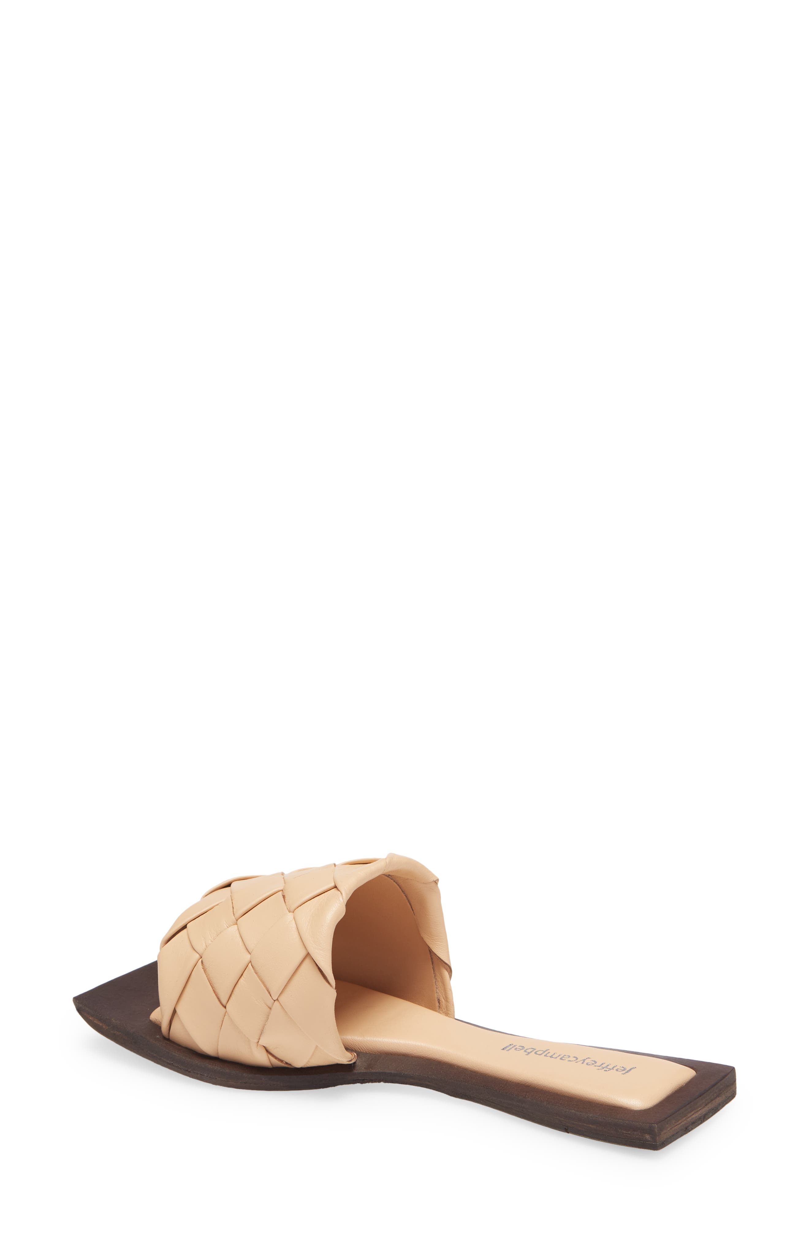 Costelo-L Slide Sandal, Alternate, color, NATURAL BROWN