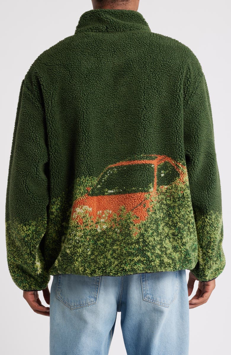 MARKET Forgotten High Pile Fleece Half-Zip Pullover, Alternate, color, 