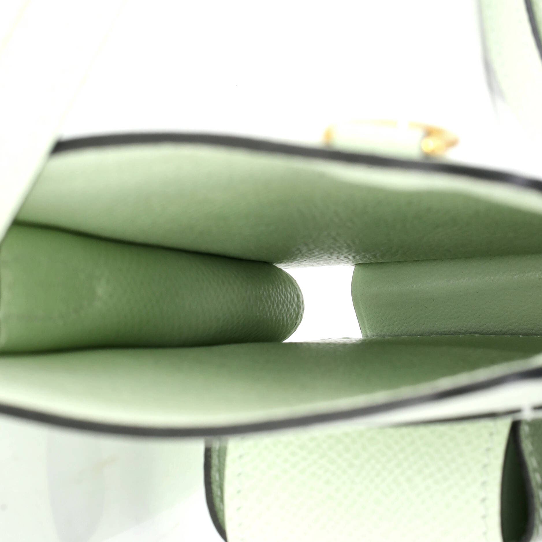 Pre-Owned Hermes Hermesway Phone Case Crossbody Bag Epsom, Alternate, color, Vert Fizz