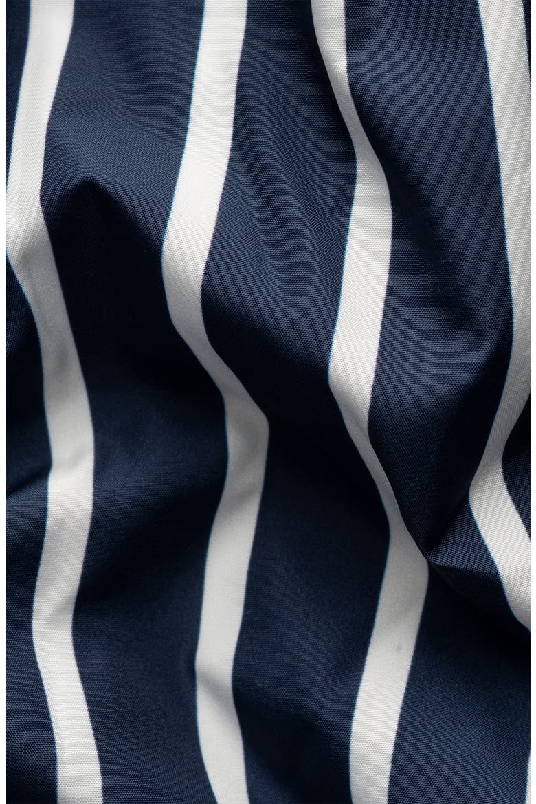 Striped Swim Trunks, Alternate, color, DARK BLUE