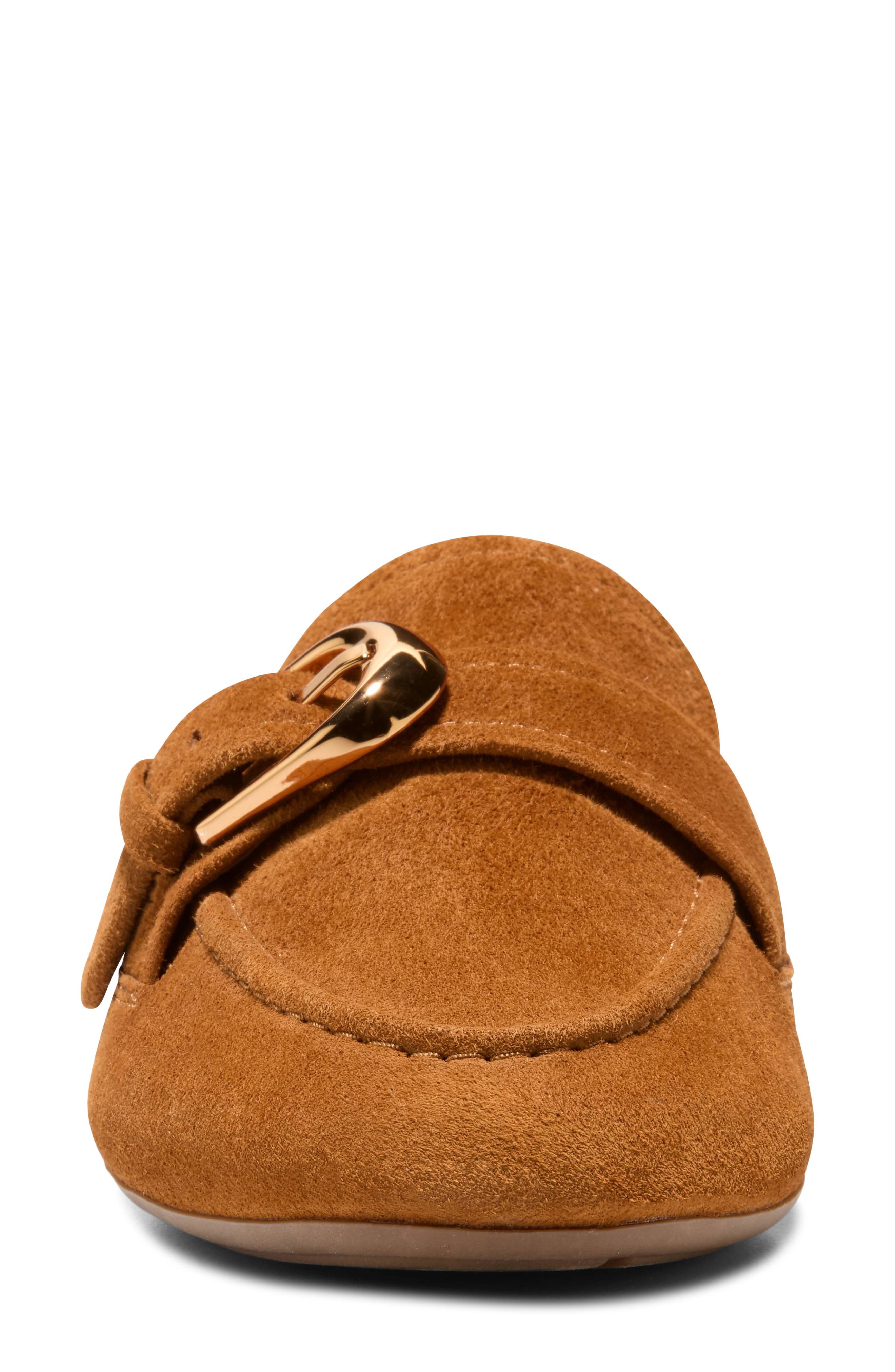 Grand Ambition Alette Buckle Loafer, Alternate, color, TOBACCO SUEDE