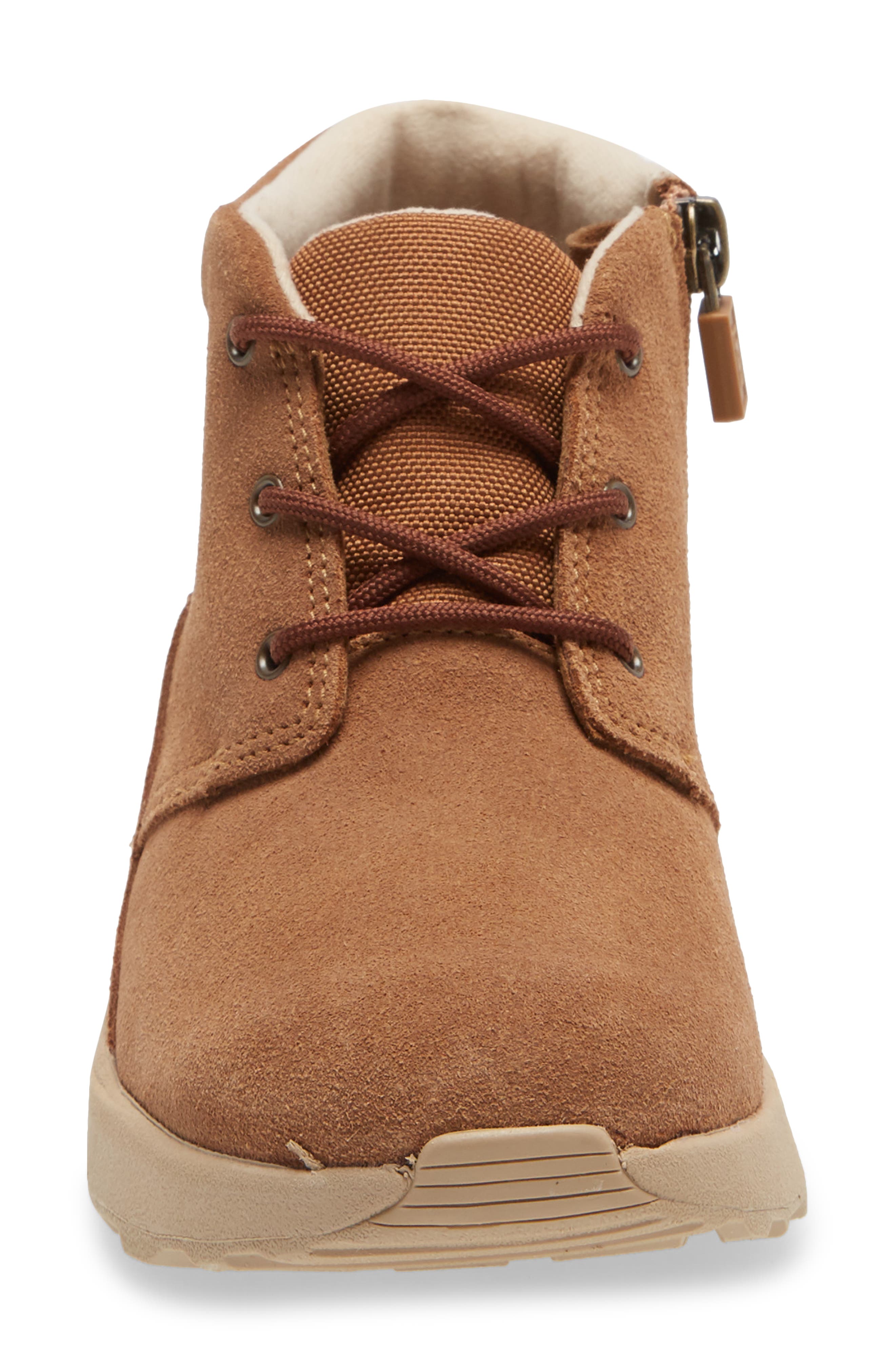 Canoe III Weather Sneaker, Alternate, color, CHESTNUT SUEDE