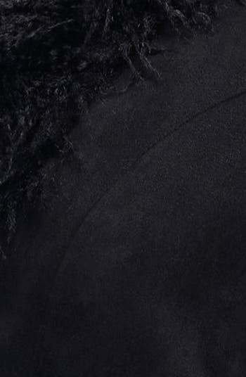 Oui Oui Coat with Faux Fur Trim