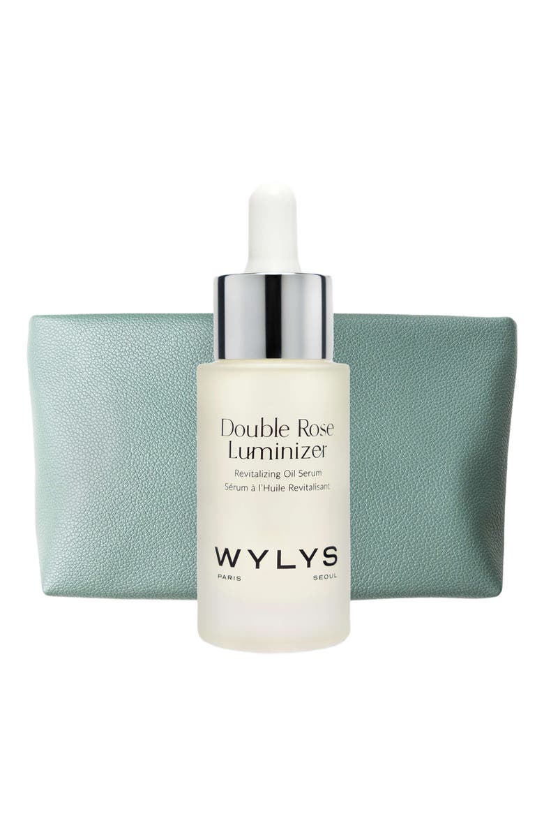 WYLYS Double Rose Luminizer & Sage Verte Makeup Bag, Main, color, NO COLOR