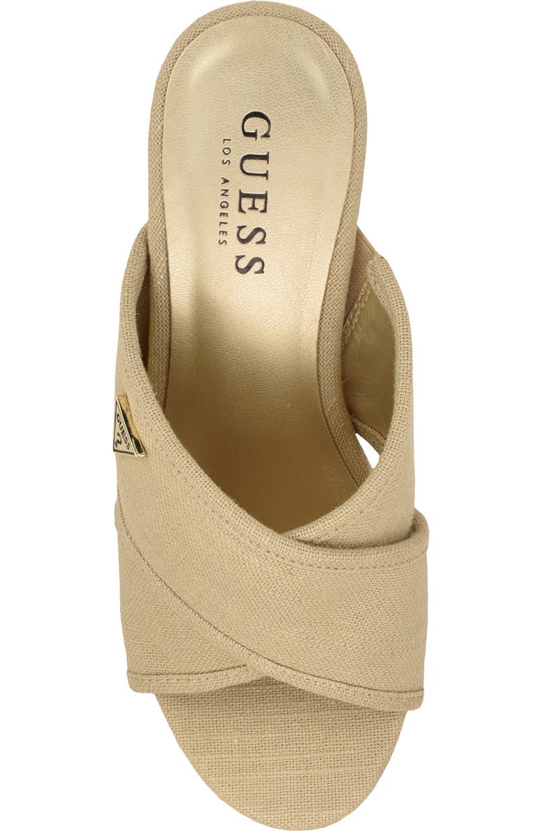 GUESS Cloys Wedge Sandal, Alternate, color,