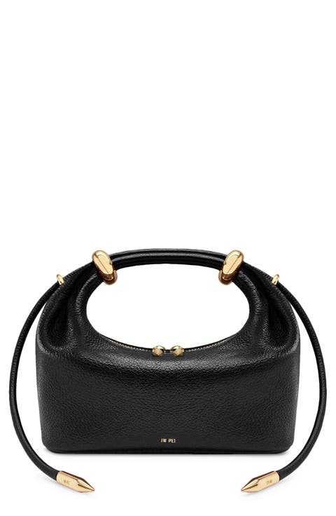 Ellie Metal Ring Clutch
