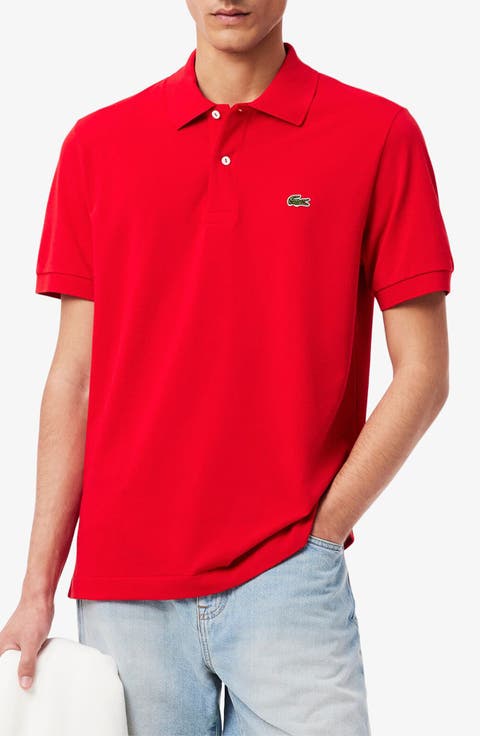 Essentials Classic Fit Cotton Blend Piqué Polo