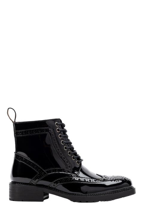 Ms. Belmont Wingtip Boots