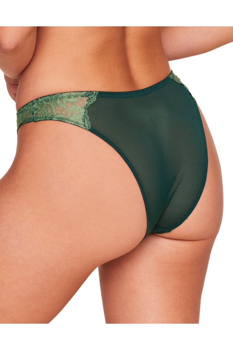 Abella Cheeky Panties, Alternate, color, Dark green