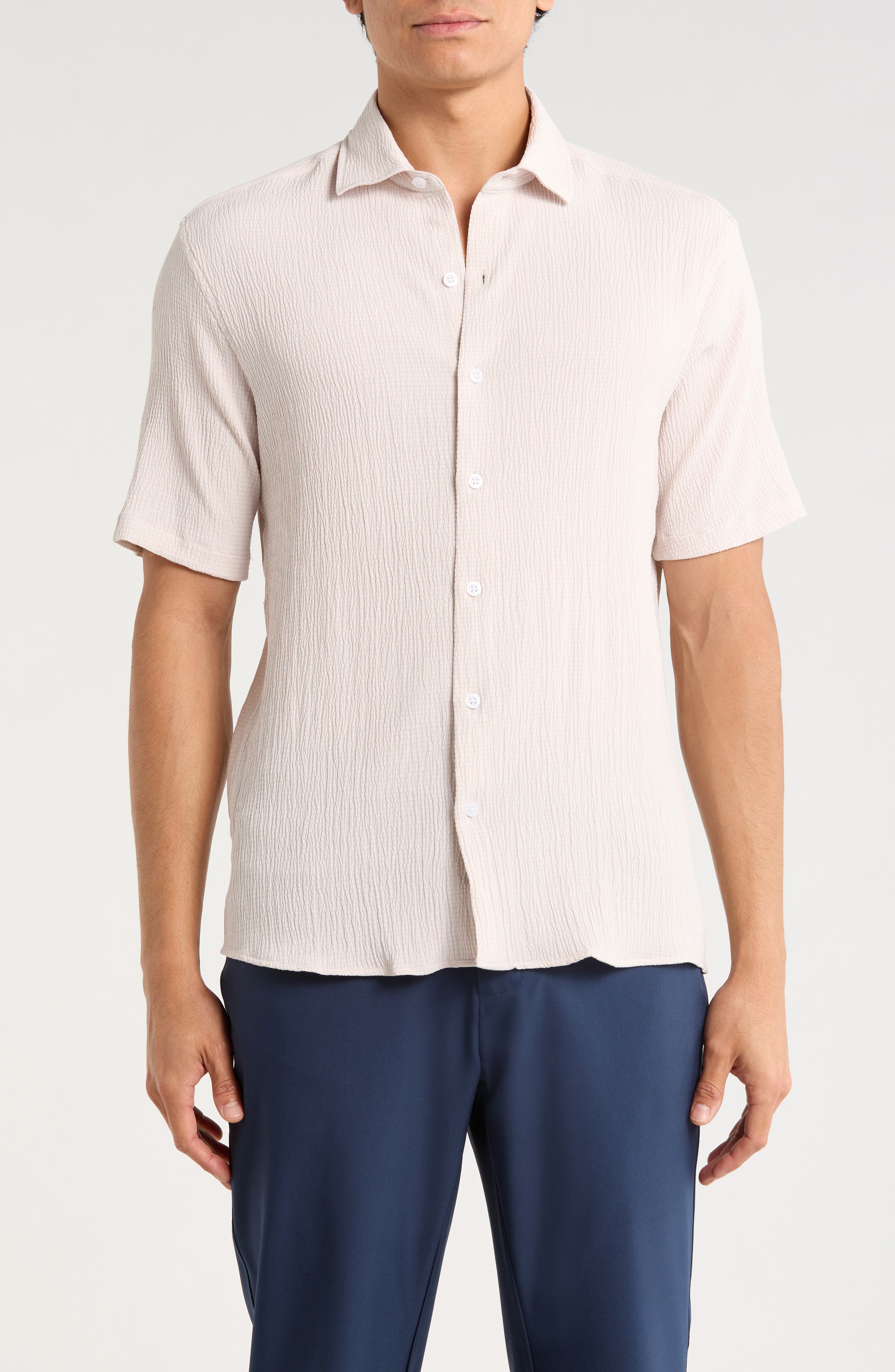 Homer Short Sleeve Button-Up Shirt - image 3