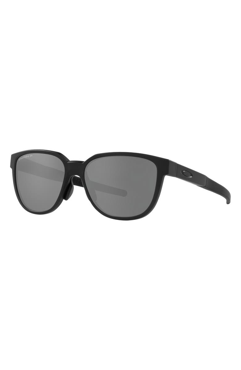Oakley Actuator 57mm Prizm<sup>™</sup> Polarized Rectangular Sunglasses, Alternate, color, Matte Black