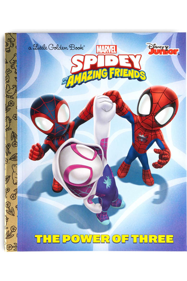 Spidey and His Amazing Friends Short Sleeve T-Shirt, Alternate, color, Blue White Checker