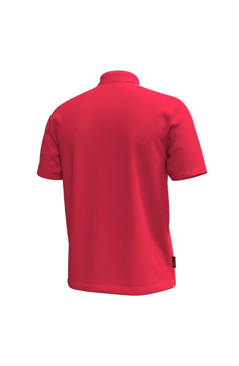 Under Armour Men's Under Armour Red Utah Utes Pinnacle Performance Polo, Alternate, color, Red