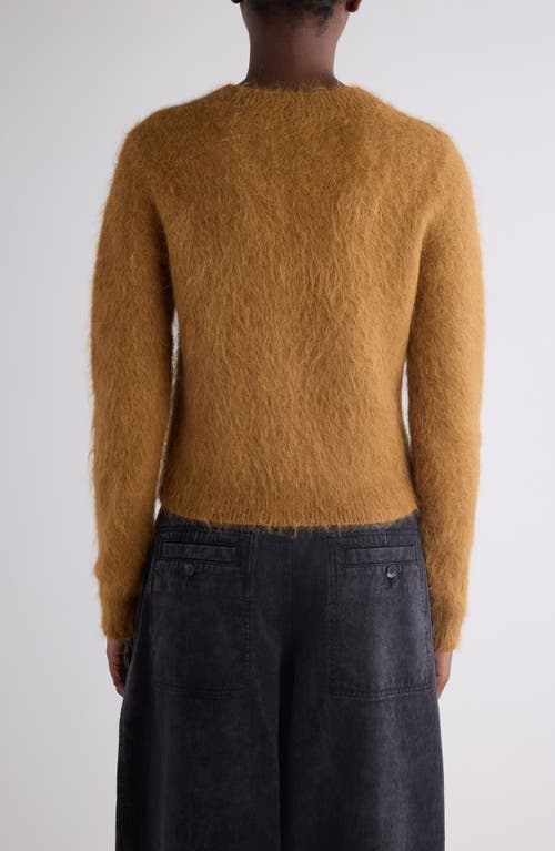 Isabel Marant Hermine Alpaca Blend Sweater In Brown
