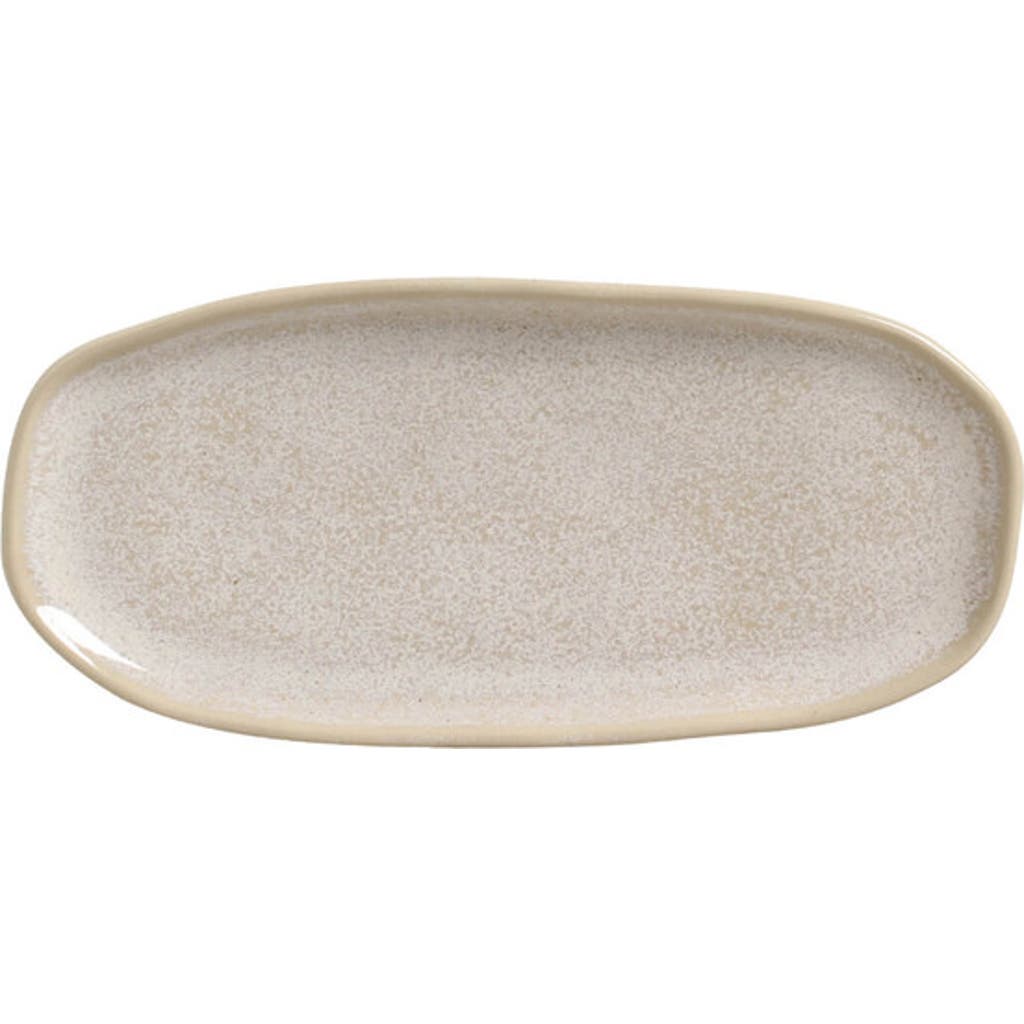 Porto Brasil Shallow Organic Oval Platter Small Set Of 4 In Neutral