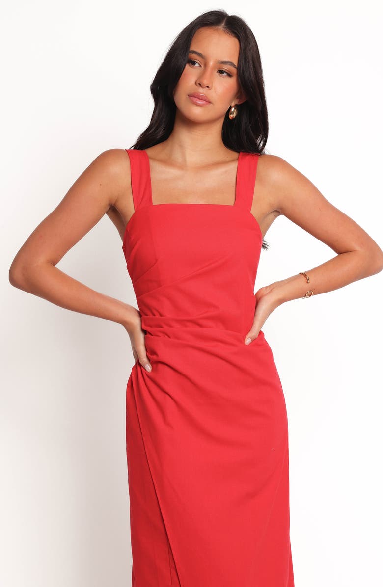 Petal & Pup Caterina Maxi Dress, Alternate, color, Red