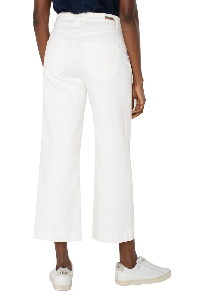 Crop Wide Leg Pants, Alternate, color, BONE WHITE