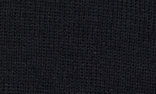 Kurt Geiger London Logo Patch Crystal Cuff Beanie In Black