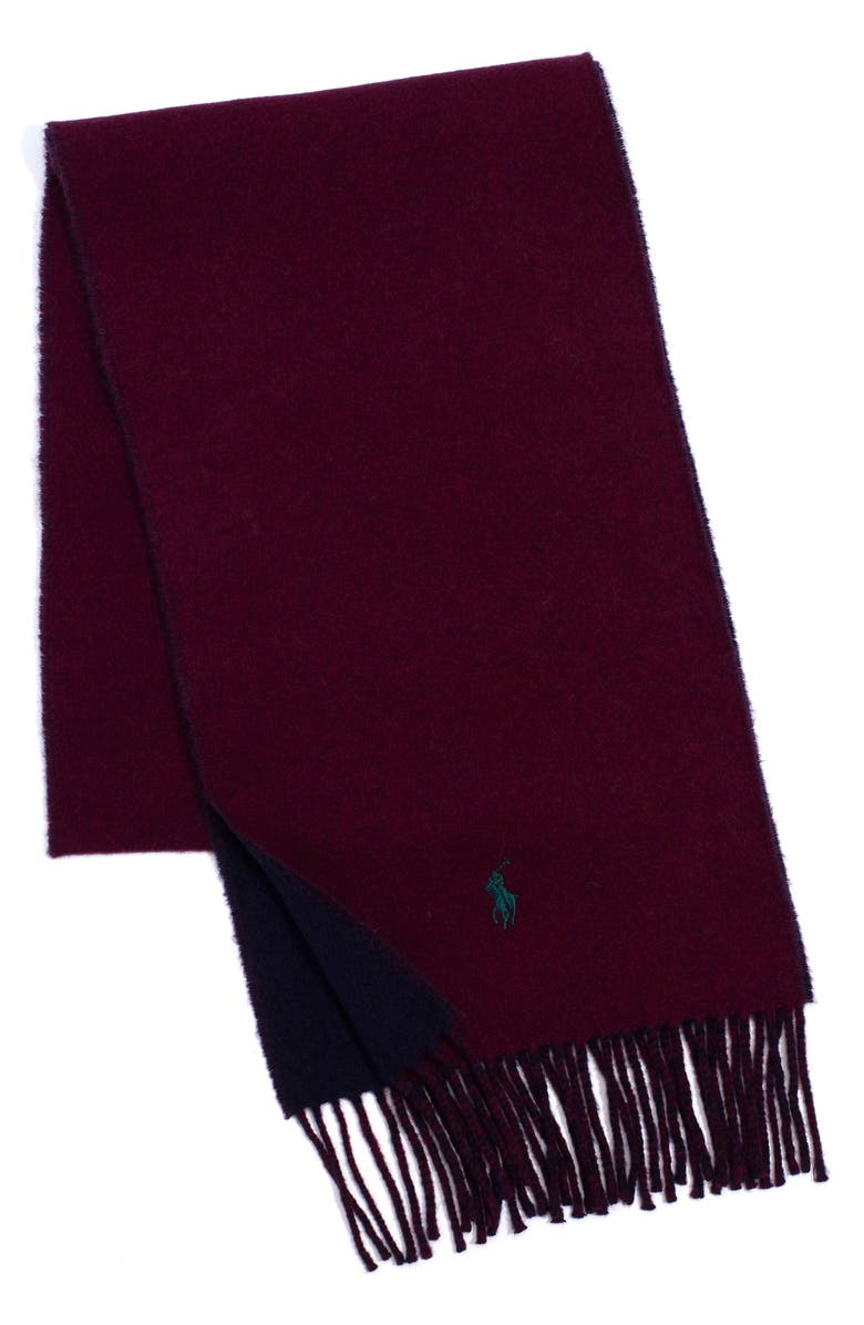 Polo Ralph Lauren Classic Reversible Wool Blend Scarf, Main, color,