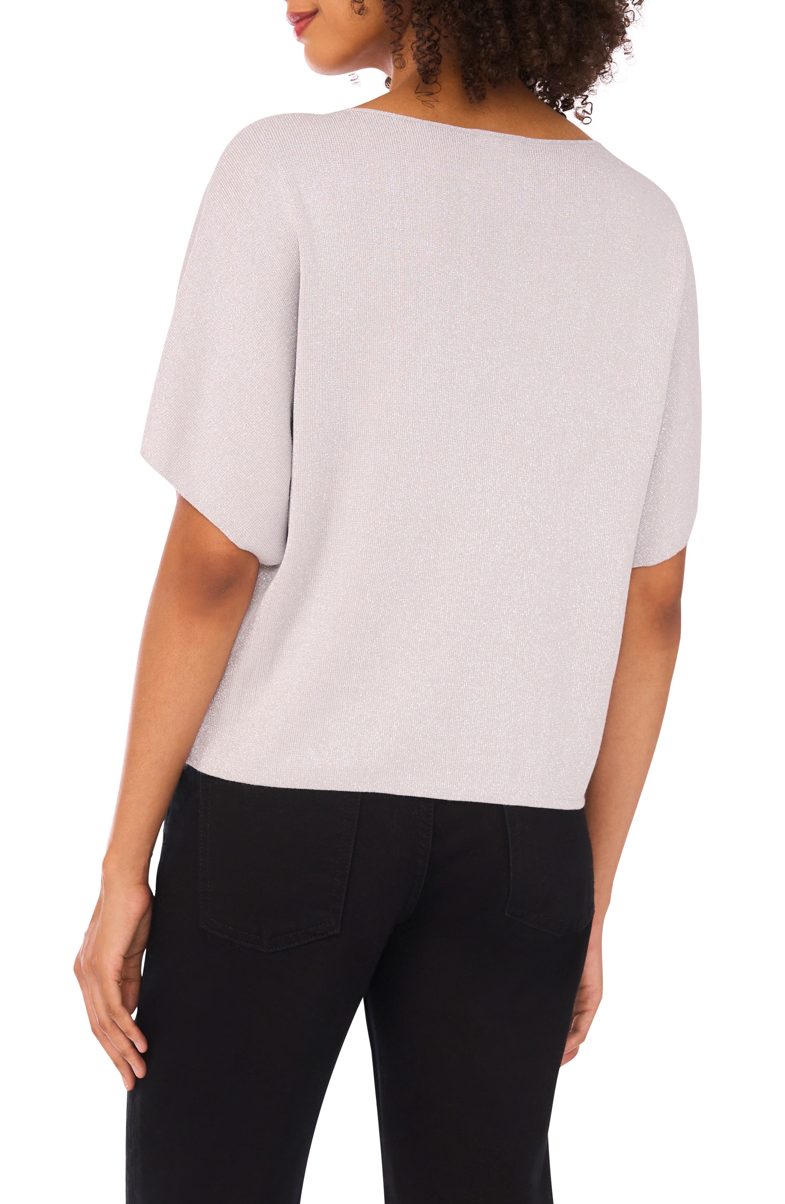 Shine Dolman Sleeve Sweater - image 4