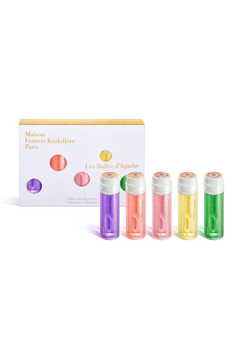 Maison Francis Kurkdjian Les Bulles d'Agathe Scented Bubbles Discovery Set, Main, color, 