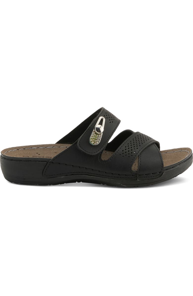 Flexus by Spring Step Perforated Slide Sandal, Alternate, color,