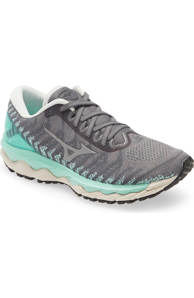 Mizuno Wave Sky 4 Waveknit<sup>™</sup> Running Shoe, Main, color,
