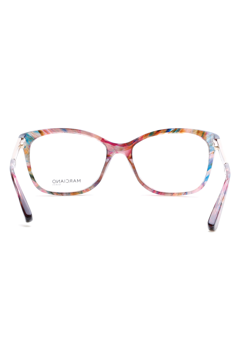 Floral Print Cat Eye Eyeglasses, Alternate, color, Violet