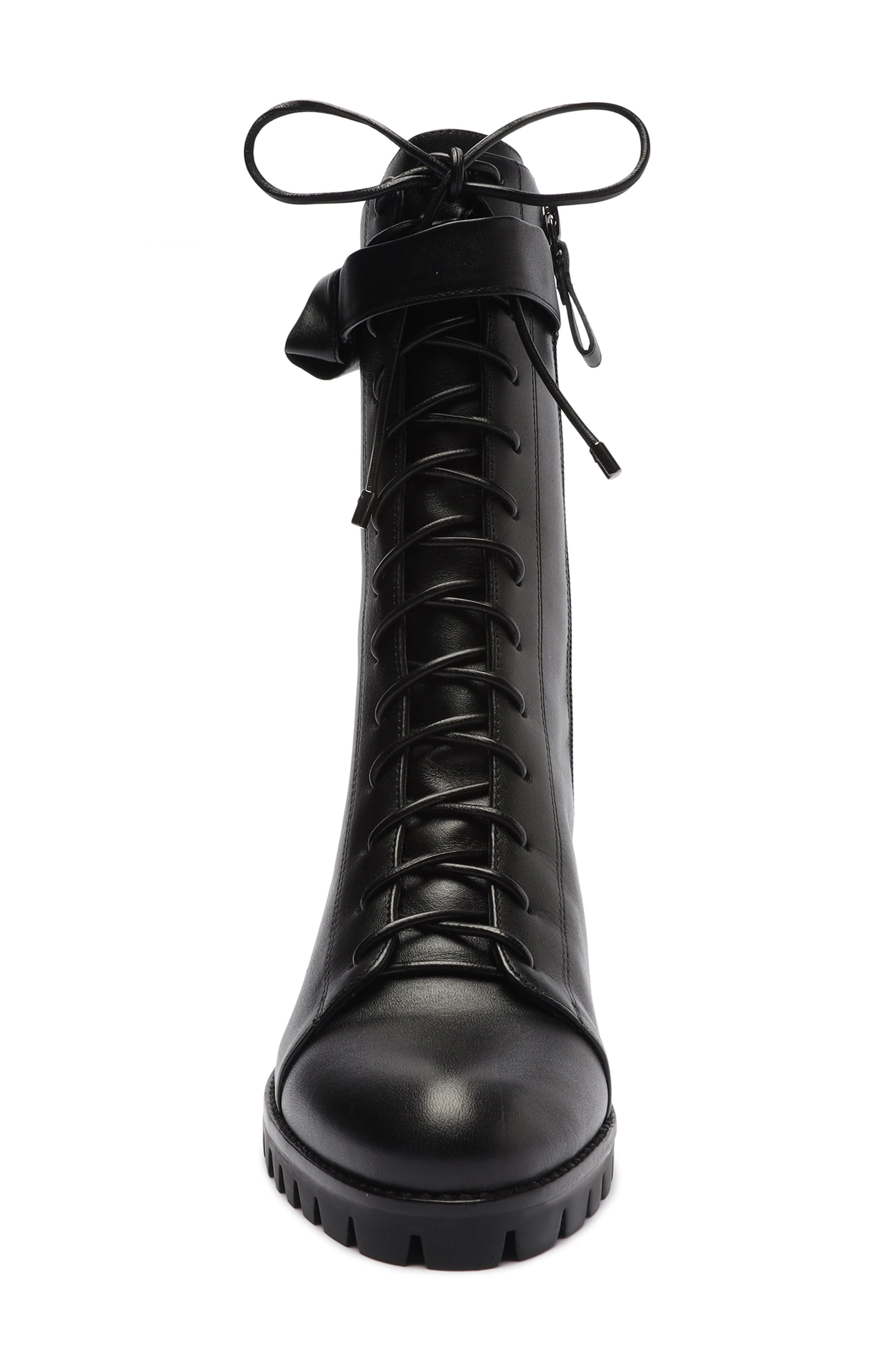 Alexandre Birman Evelyn Bow Waterproof Boot, Alternate, color, 