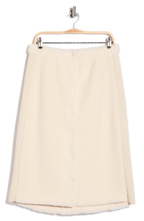 Kaleo Chateau Plush & Knit Skirt
